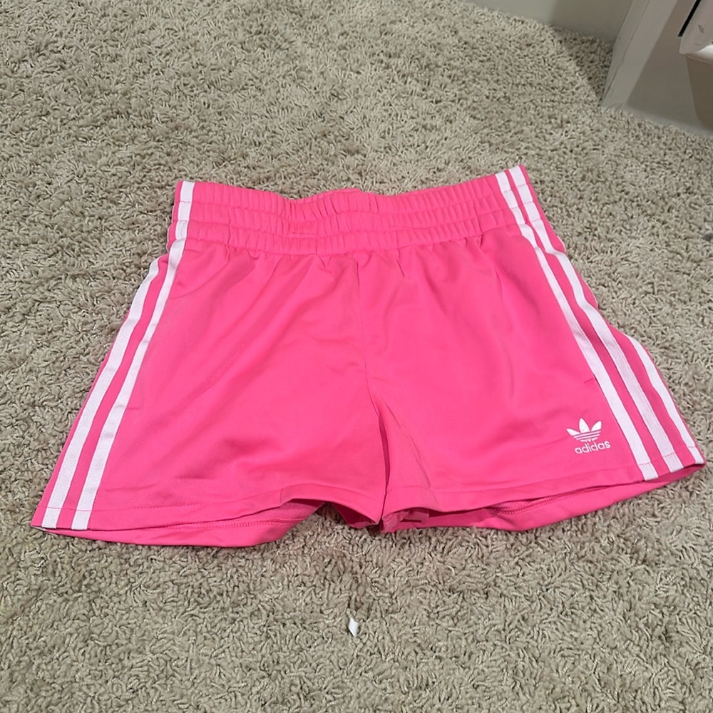 Adidas pink shorts